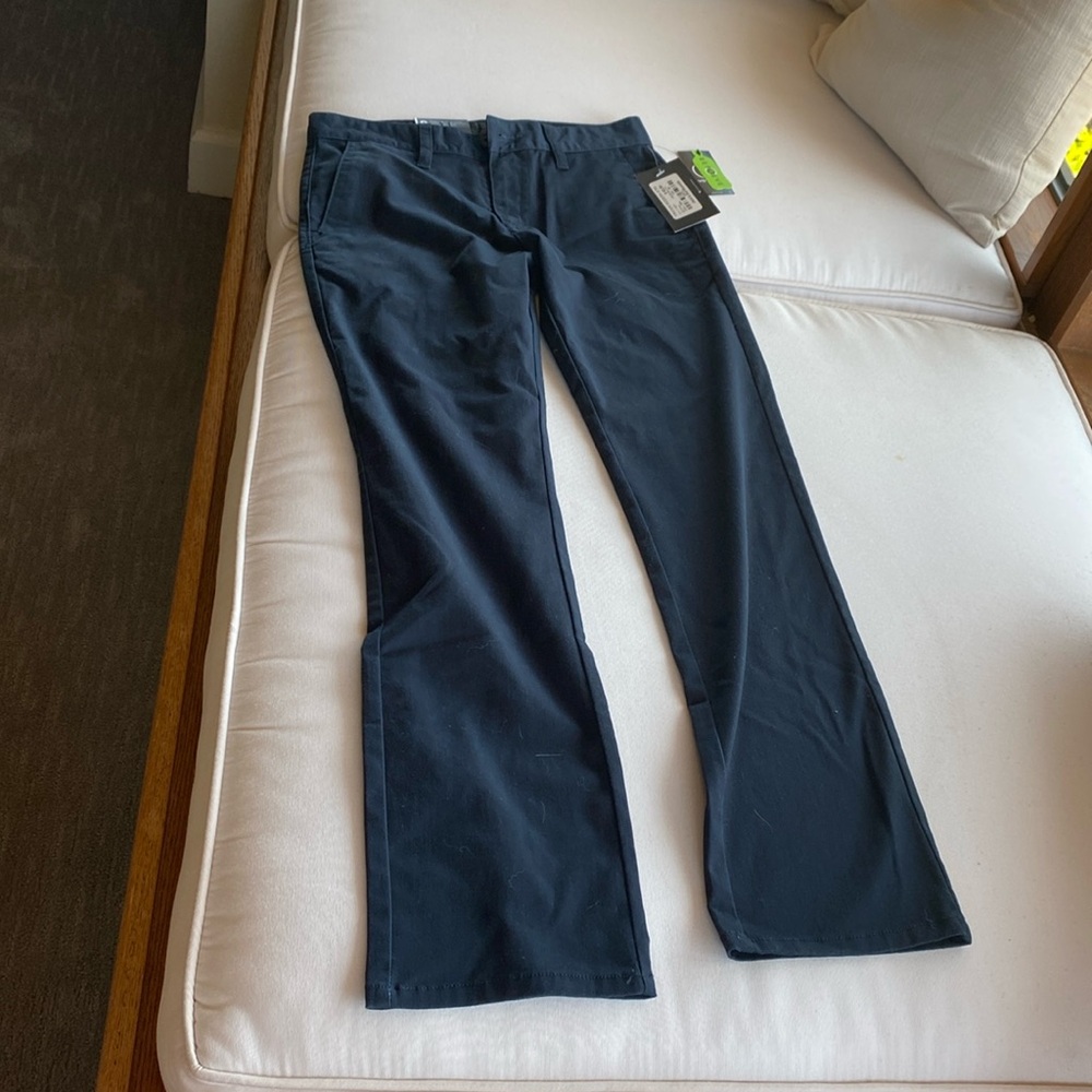 Volcom boys size 26 waist navy pants (New)